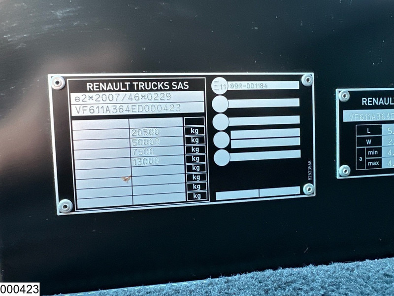 Sattelzugmaschine Renault T 480 EURO 6, Hydraulic: das Bild 7