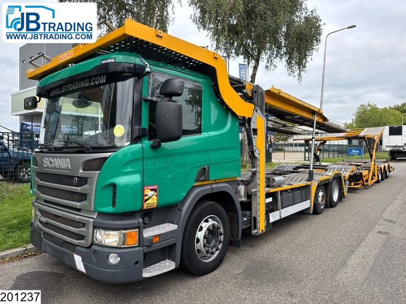 Scania P 450 6x2, EURO 6, Combi, Rolfo, Retarder - Autotransporter LKW: das Bild 1 Scania P 450 6x2, EURO 6, Combi, Rolfo, Retarder - Autotransporter LKW: das Bild 1
