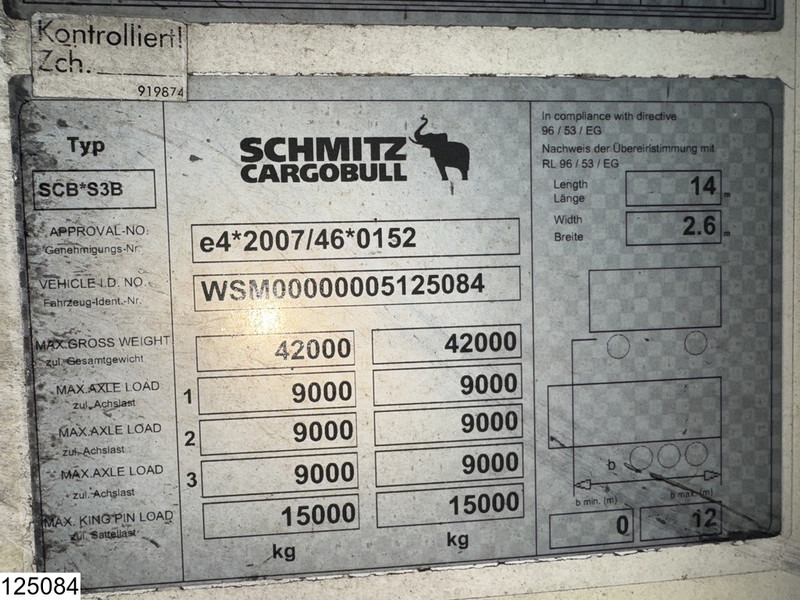 Schmitz Cargobull Koel vries Thermoking SLX E SPECTRUM, 2 Cooling units - Kühlkoffer Auflieger: das Bild 4 Schmitz Cargobull Koel vries Thermoking SLX E SPECTRUM, 2 Cooling units - Kühlkoffer Auflieger: das Bild 4