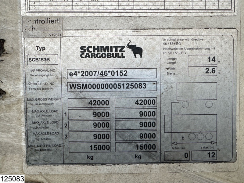 Schmitz Cargobull Koel vries Thermoking SLX E SPECTRUM, 2 Cooling units - Kühlkoffer Auflieger: das Bild 4 Schmitz Cargobull Koel vries Thermoking SLX E SPECTRUM, 2 Cooling units - Kühlkoffer Auflieger: das Bild 4