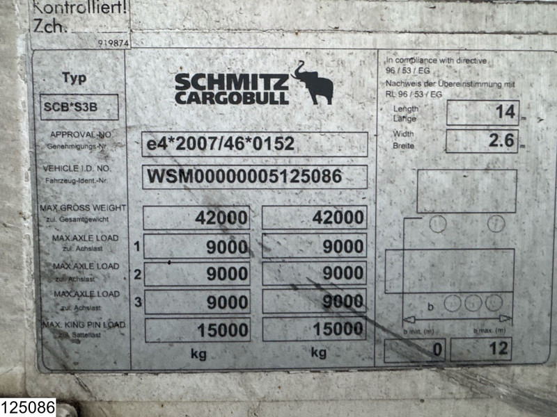 Schmitz Cargobull Koel vries Thermoking SLX E SPECTRUM, 2 Cooling units - Kühlkoffer Auflieger: das Bild 4 Schmitz Cargobull Koel vries Thermoking SLX E SPECTRUM, 2 Cooling units - Kühlkoffer Auflieger: das Bild 4