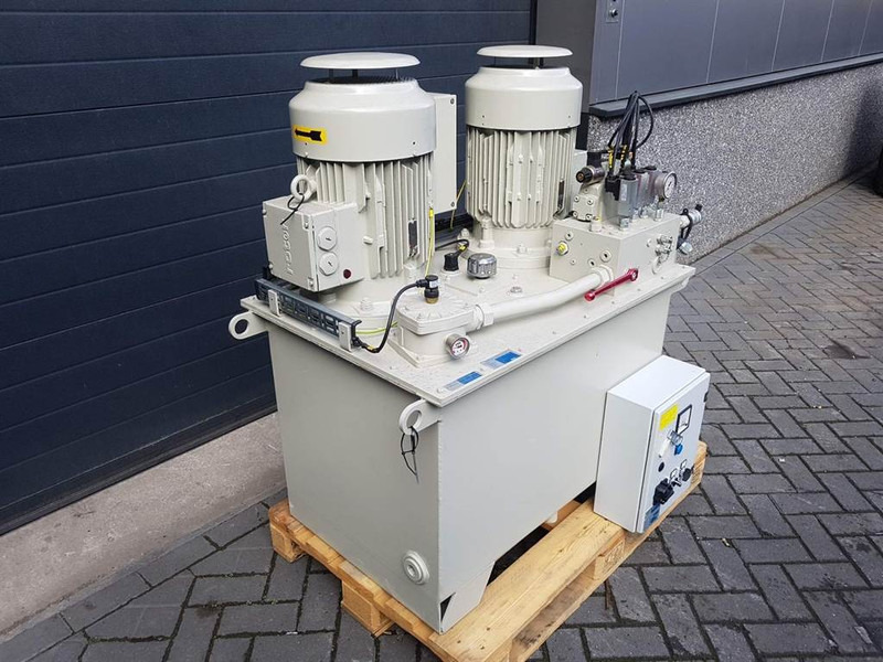 Hydraulik für Baumaschine Parker 26kW (2x 13kW)-Hydraulic unit/Hydraulik aggregate: das Bild 6