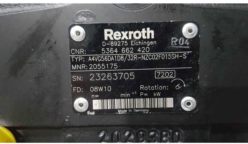Rexroth A4VG56DA1D8/32R -Schaeff/Terex -5364662420-Pump - Hydraulik: das Bild 4 Rexroth A4VG56DA1D8/32R -Schaeff/Terex -5364662420-Pump - Hydraulik: das Bild 4