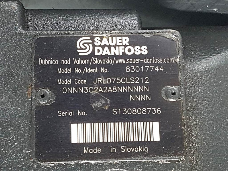 Sauer Danfoss JRL075CLS2120NNN3C2A2A8NNNNNNNNNN - Hydraulik für Baumaschine: das Bild 3 Sauer Danfoss JRL075CLS2120NNN3C2A2A8NNNNNNNNNN - Hydraulik für Baumaschine: das Bild 3