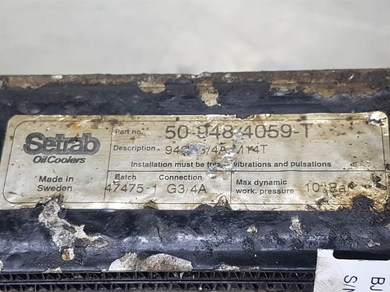 Setrab 50-948/4059-T - Oil cooler/Ölkühler/Oliekoe - Hydraulik für Baumaschine: das Bild 4 Setrab 50-948/4059-T - Oil cooler/Ölkühler/Oliekoe - Hydraulik für Baumaschine: das Bild 4