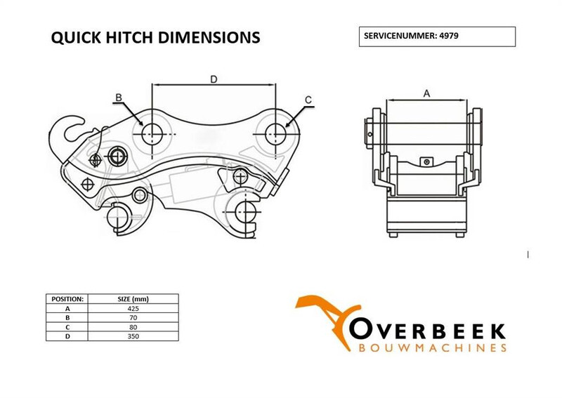 TEFRA R906 / 20T - Liebherr - Quick coupler - Schnellwechsler: das Bild 3 TEFRA R906 / 20T - Liebherr - Quick coupler - Schnellwechsler: das Bild 3