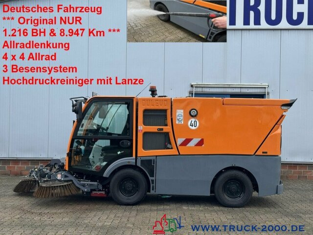 DULEVO 2000 3 Besen- 4x4Allrad- 4 Radlenkung - Kehrmaschine: das Bild 1 DULEVO 2000 3 Besen- 4x4Allrad- 4 Radlenkung - Kehrmaschine: das Bild 1