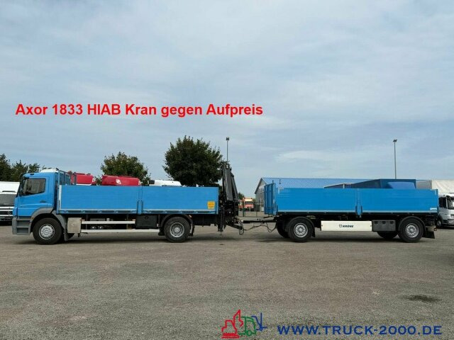 Krone AZ18F Baustoffanhänger BPW Scheibenbremsen1.Hand - Pritschenanhänger/ Plattformanhänger: das Bild 4 Krone AZ18F Baustoffanhänger BPW Scheibenbremsen1.Hand - Pritschenanhänger/ Plattformanhänger: das Bild 4