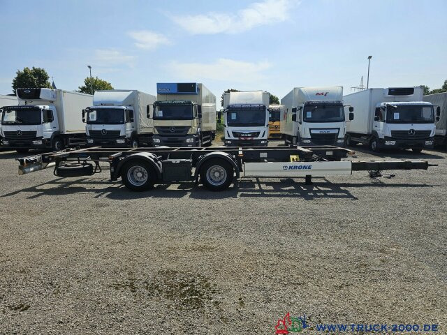 Krone ZZ18 XF0 Tandem Box Carrier - Luft - BPW Achsen - Container/ Wechselfahrgestell Anhänger: das Bild 5 Krone ZZ18 XF0 Tandem Box Carrier - Luft - BPW Achsen - Container/ Wechselfahrgestell Anhänger: das Bild 5