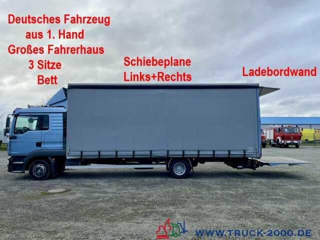 MAN TGL 9.210 Schiebeplane L+R LBW Großes Haus/ Bett - Plane LKW: das Bild 1 MAN TGL 9.210 Schiebeplane L+R LBW Großes Haus/ Bett - Plane LKW: das Bild 1