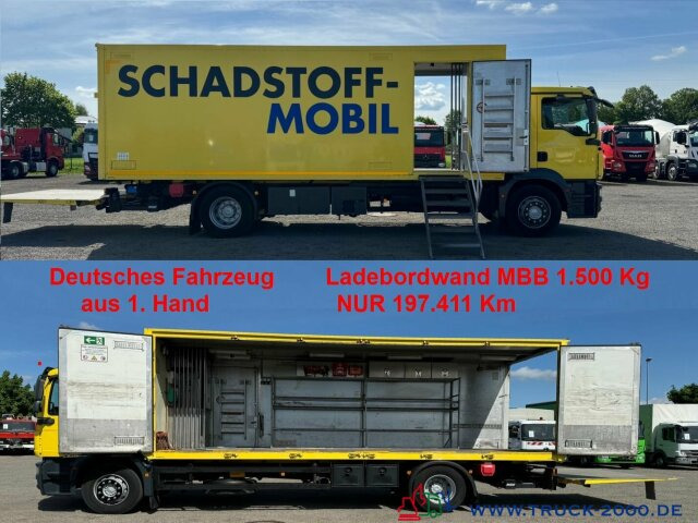 MAN TGM 15.250 Dünnschede Schadstoffmobil LBW 197TKM - Koffer LKW: das Bild 1 MAN TGM 15.250 Dünnschede Schadstoffmobil LBW 197TKM - Koffer LKW: das Bild 1