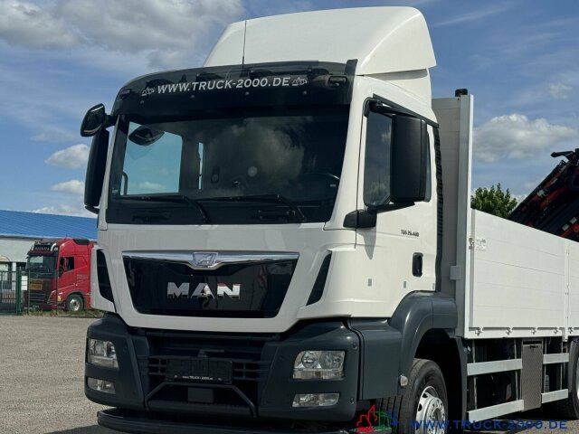 Pritsche LKW, Autokran MAN TGS 26.400 PK 23002 mit Jib 23m Hakenhöhe 237TKM: das Bild 9