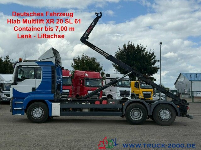 MAN TGS 26.440 Multilift XR 20 Lenk/ Liftachse 7m - Abrollkipper: das Bild 1 MAN TGS 26.440 Multilift XR 20 Lenk/ Liftachse 7m - Abrollkipper: das Bild 1