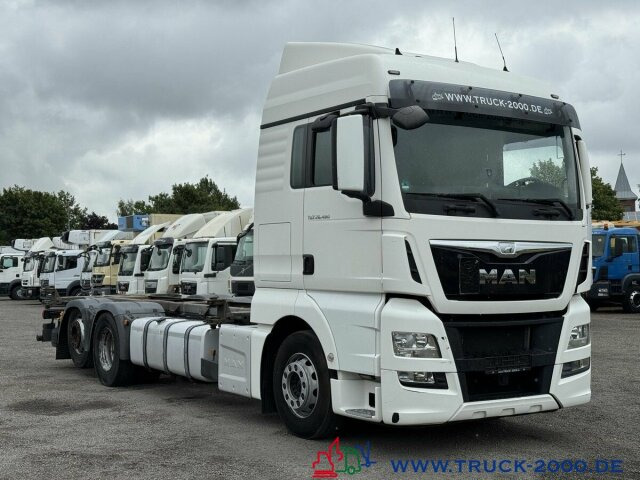 MAN TGX 26.480 XLX BDF Haus Bett Hub Multi Wechsler - Containerwagen/ Wechselfahrgestell LKW: das Bild 5 MAN TGX 26.480 XLX BDF Haus Bett Hub Multi Wechsler - Containerwagen/ Wechselfahrgestell LKW: das Bild 5
