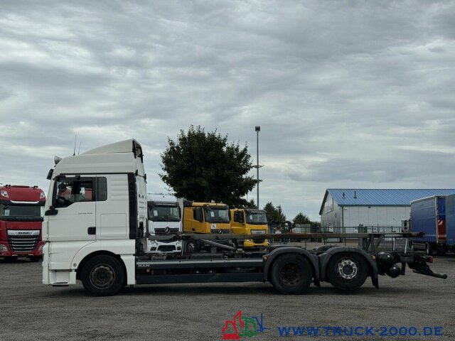MAN TGX 26.480 XLX Haus Bett hydr Hub Multi Wechsler - Containerwagen/ Wechselfahrgestell LKW: das Bild 4 MAN TGX 26.480 XLX Haus Bett hydr Hub Multi Wechsler - Containerwagen/ Wechselfahrgestell LKW: das Bild 4