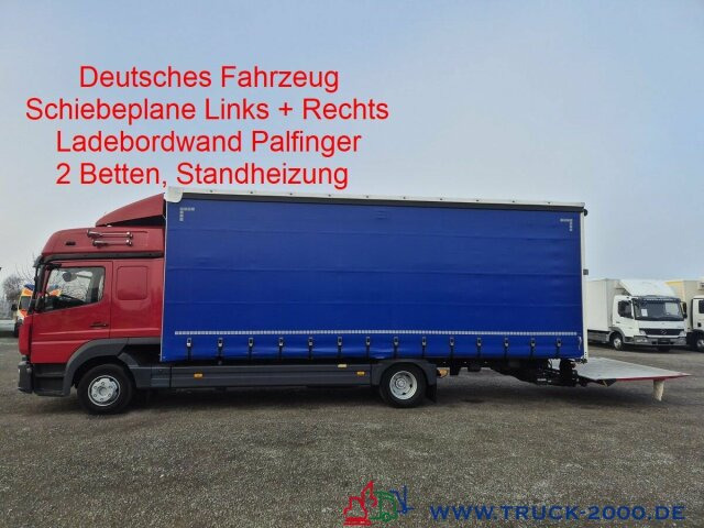 Mercedes-Benz 823 Schiebeplane L+R LBW nur 164TKM Gr.Haus 1.Hd - Plane LKW: das Bild 1 Mercedes-Benz 823 Schiebeplane L+R LBW nur 164TKM Gr.Haus 1.Hd - Plane LKW: das Bild 1