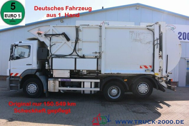 Mercedes-Benz Axor 2529 Faun Überkopf Frontlader 25 m³ 1.Hand - Müllwagen: das Bild 1 Mercedes-Benz Axor 2529 Faun Überkopf Frontlader 25 m³ 1.Hand - Müllwagen: das Bild 1
