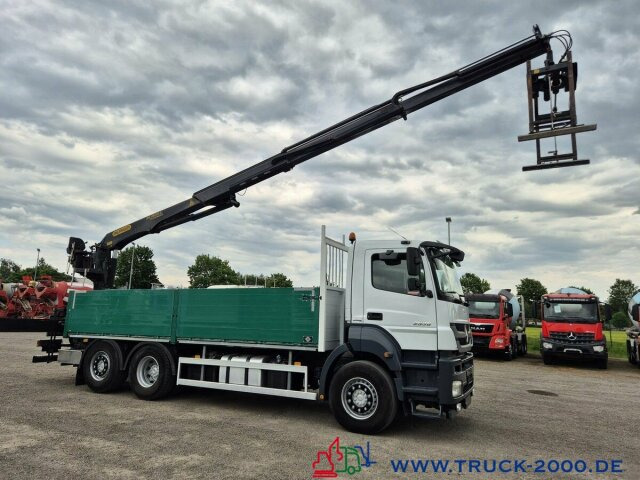 Pritsche LKW, Autokran Mercedes-Benz Axor 2536 Palfinger PK 18001 HP Nur 233.964 KM: das Bild 15