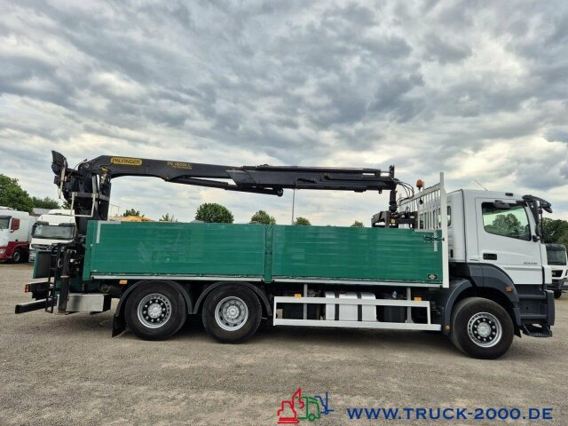 Pritsche LKW, Autokran Mercedes-Benz Axor 2536 Palfinger PK 18001 HP Nur 233.964 KM: das Bild 10