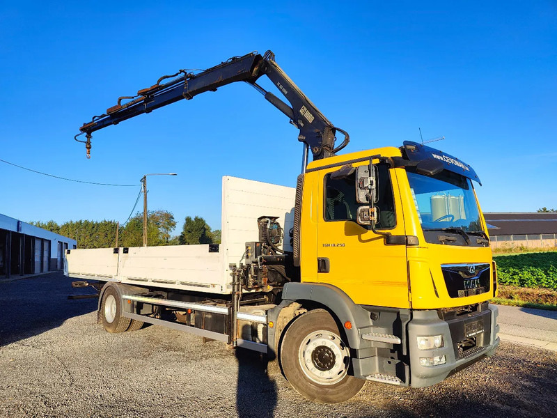 MAN TGM 18.250 Open box + HIAB 166-3 - Pritsche LKW, Autokran: das Bild 2 MAN TGM 18.250 Open box + HIAB 166-3 - Pritsche LKW, Autokran: das Bild 2