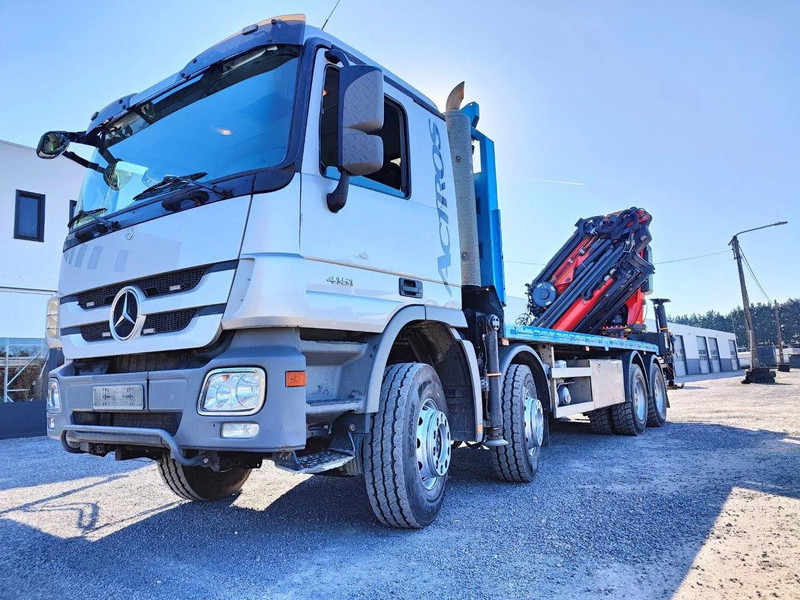 Mercedes-Benz Actros 4151 V8 8x4 Palfinger PK78002 + Flyjib PJ170 - Pritsche LKW, Autokran: das Bild 1 Mercedes-Benz Actros 4151 V8 8x4 Palfinger PK78002 + Flyjib PJ170 - Pritsche LKW, Autokran: das Bild 1