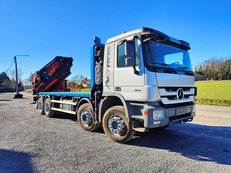 Mercedes-Benz Actros 4151 V8 8x4 Palfinger PK78002 + Flyjib PJ170 - Pritsche LKW, Autokran: das Bild 2 Mercedes-Benz Actros 4151 V8 8x4 Palfinger PK78002 + Flyjib PJ170 - Pritsche LKW, Autokran: das Bild 2