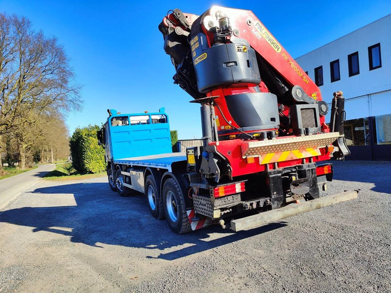 Mercedes-Benz Actros 4151 V8 8x4 Palfinger PK78002 + Flyjib PJ170 - Pritsche LKW, Autokran: das Bild 4 Mercedes-Benz Actros 4151 V8 8x4 Palfinger PK78002 + Flyjib PJ170 - Pritsche LKW, Autokran: das Bild 4