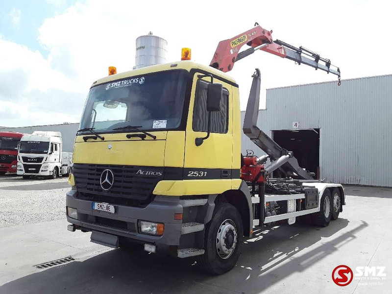 Mercedes-Benz Actros 2631 palfinger pk 14080-4 - Containerwagen/ Wechselfahrgestell LKW, Autokran: das Bild 3 Mercedes-Benz Actros 2631 palfinger pk 14080-4 - Containerwagen/ Wechselfahrgestell LKW, Autokran: das Bild 3