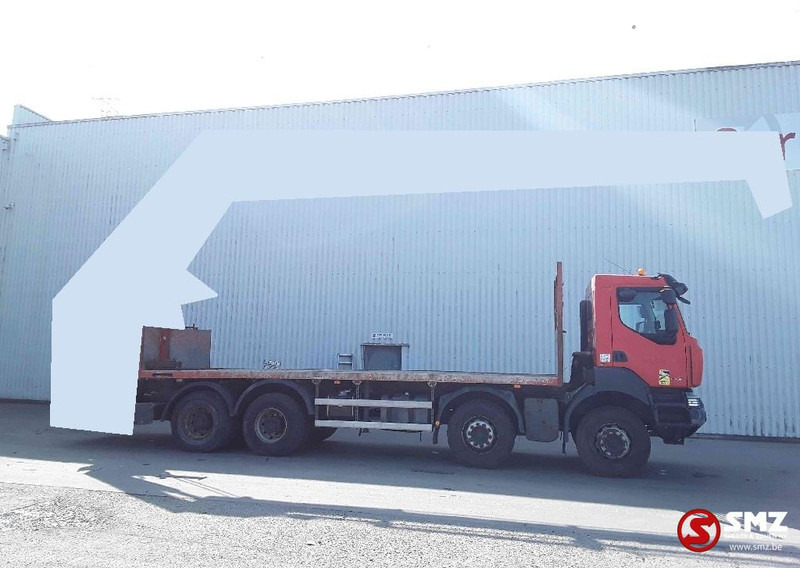 Renault Kerax 430 8x4 - Pritsche LKW, Autokran: das Bild 4 Renault Kerax 430 8x4 - Pritsche LKW, Autokran: das Bild 4