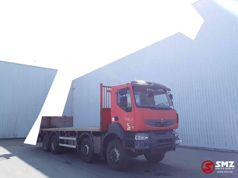 Renault Kerax 430 8x4 - Pritsche LKW, Autokran: das Bild 1 Renault Kerax 430 8x4 - Pritsche LKW, Autokran: das Bild 1