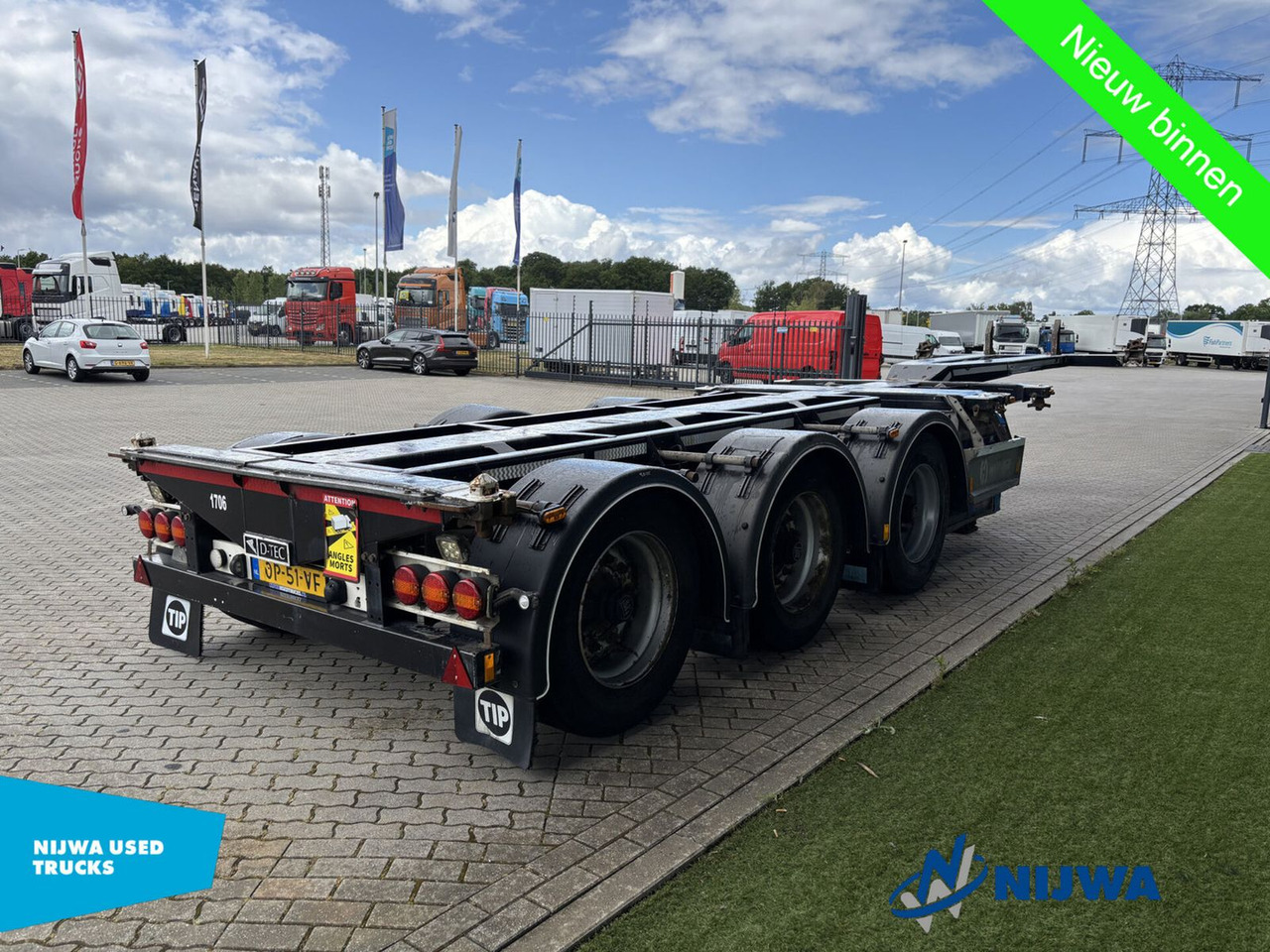 D-TEC FLEXITRAILER 20-30-40-45 ft containers + Genset - Container/ Wechselfahrgestell Auflieger: das Bild 3 D-TEC FLEXITRAILER 20-30-40-45 ft containers + Genset - Container/ Wechselfahrgestell Auflieger: das Bild 3