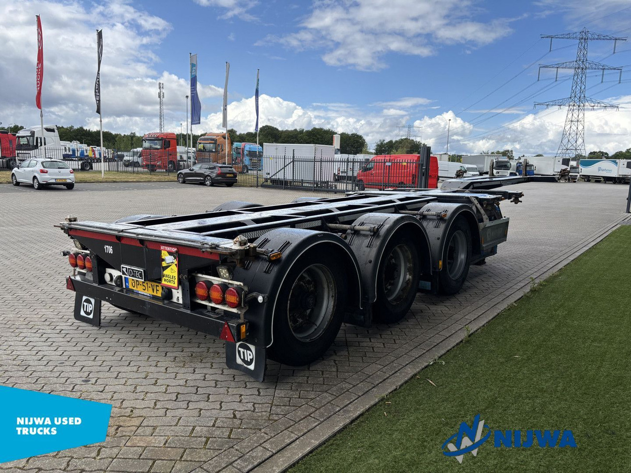 D-TEC FLEXITRAILER 20-30-40-45 ft containers + Genset - Container/ Wechselfahrgestell Auflieger: das Bild 3 D-TEC FLEXITRAILER 20-30-40-45 ft containers + Genset - Container/ Wechselfahrgestell Auflieger: das Bild 3