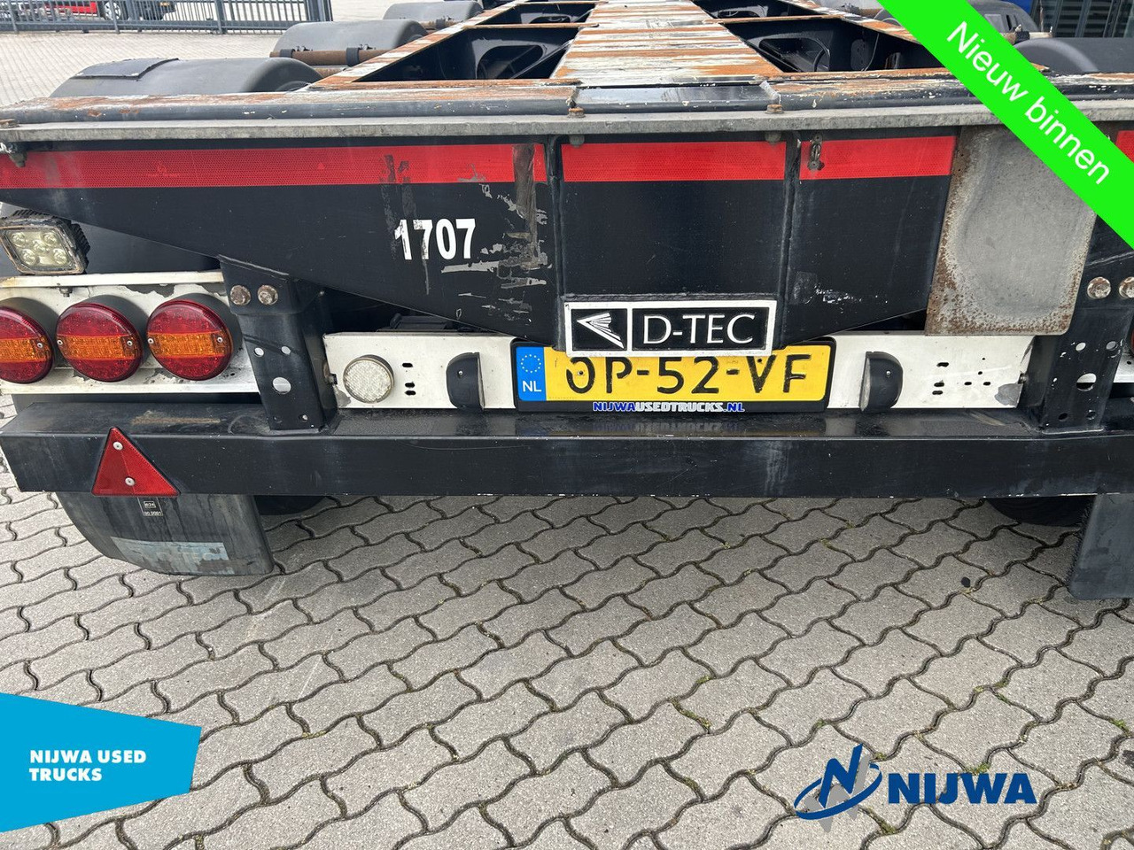D-TEC FLEXITRAILER 20-30-40-45 ft containers + Genset - Container/ Wechselfahrgestell Auflieger: das Bild 5 D-TEC FLEXITRAILER 20-30-40-45 ft containers + Genset - Container/ Wechselfahrgestell Auflieger: das Bild 5