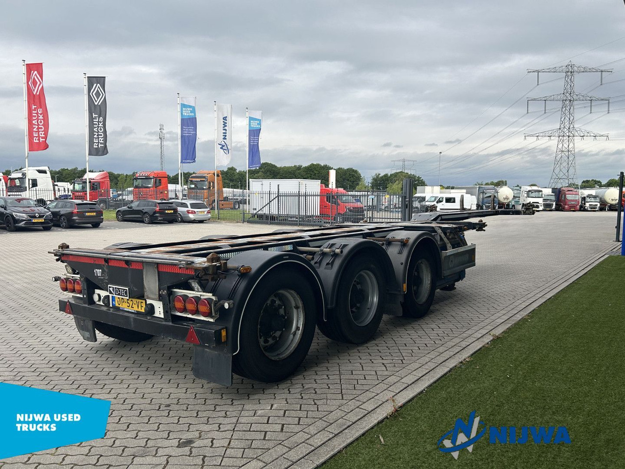 D-TEC FLEXITRAILER 20-30-40-45 ft containers + Genset - Container/ Wechselfahrgestell Auflieger: das Bild 4 D-TEC FLEXITRAILER 20-30-40-45 ft containers + Genset - Container/ Wechselfahrgestell Auflieger: das Bild 4