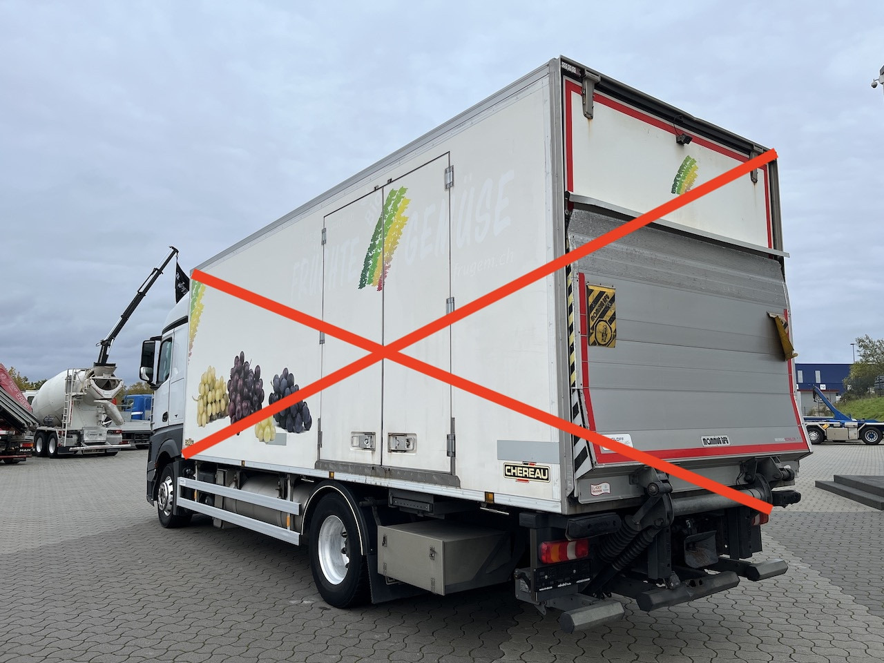 Mercedes-Benz 1842 4x2 FAHRGESTELL - Containerwagen/ Wechselfahrgestell LKW: das Bild 3 Mercedes-Benz 1842 4x2 FAHRGESTELL - Containerwagen/ Wechselfahrgestell LKW: das Bild 3