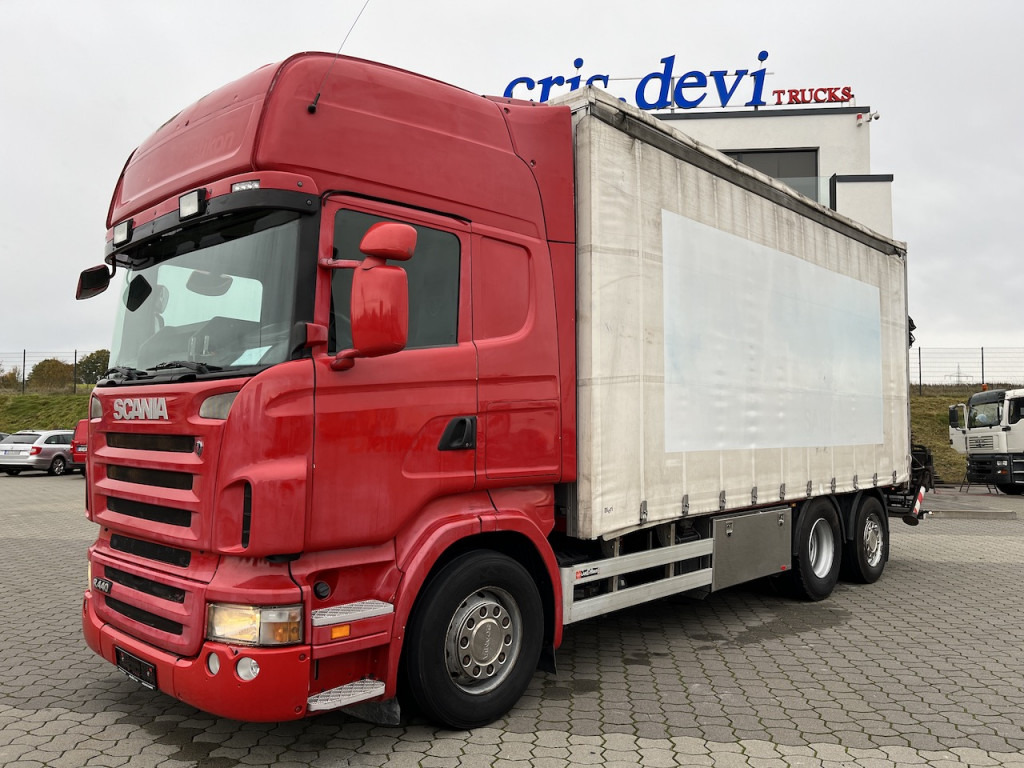 Scania R440 6x2 Hiab 166 E-5 HiDuo | AHK | Lenk-Lift A. - Plane LKW, Autokran: das Bild 1 Scania R440 6x2 Hiab 166 E-5 HiDuo | AHK | Lenk-Lift A. - Plane LKW, Autokran: das Bild 1
