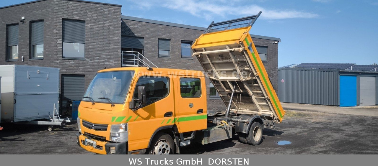 Kipper Transporter, Transporter mit Doppelkabine Mitsubishi Canter-DREISEITENKIPPER-DoKa-7.SITZER-EURO6: das Bild 13