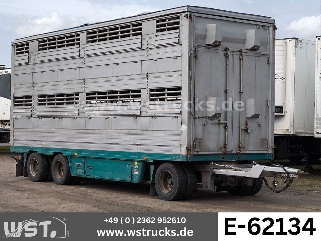 Pezzaioli Pezzaiolli 2 Stock RBA31F ausfahrbares Dach - Tiertransporter Anhänger: das Bild 1 Pezzaioli Pezzaiolli 2 Stock RBA31F ausfahrbares Dach - Tiertransporter Anhänger: das Bild 1