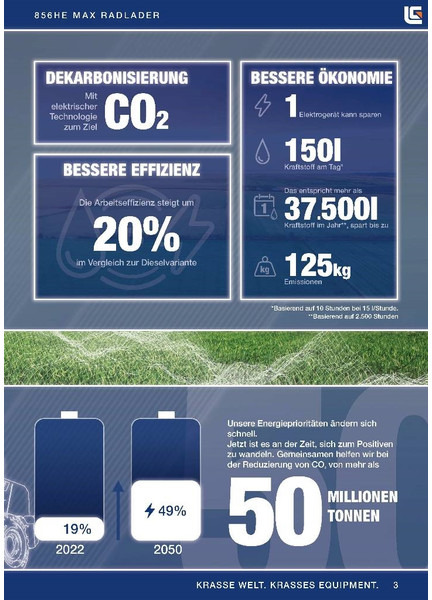 LIUGONG 856 HE vollelektrisch, 21.000 kg, 3.5 cbm - Radlader: das Bild 3 LIUGONG 856 HE vollelektrisch, 21.000 kg, 3.5 cbm - Radlader: das Bild 3