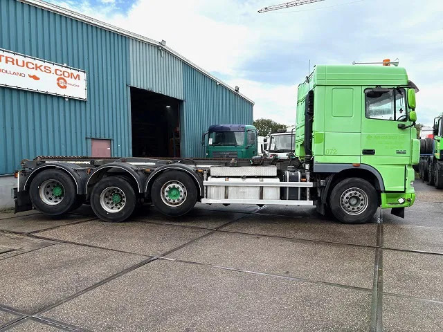 DAF XF 105.460 8x2 CHASSIS WITH MULTILIFT SYSTEM (ZF16 MANUAL GEARBOX / MX-BRAKE / 9.000 KG. FRONT-AXLE / LIFT-AXLES / FRIDGE / ETC. - Containerwagen/ Wechselfahrgestell LKW: das Bild 4 DAF XF 105.460 8x2 CHASSIS WITH MULTILIFT SYSTEM (ZF16 MANUAL GEARBOX / MX-BRAKE / 9.000 KG. FRONT-AXLE / LIFT-AXLES / FRIDGE / ETC. - Containerwagen/ Wechselfahrgestell LKW: das Bild 4