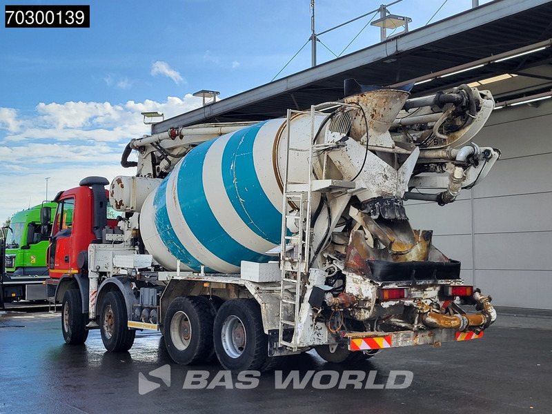 Betonpumpe ASTRA HD8 84 45 8X4 31 meter Putzmeister TMP 31.89S PUMI + 7m3 mixer Euro 3: das Bild 9