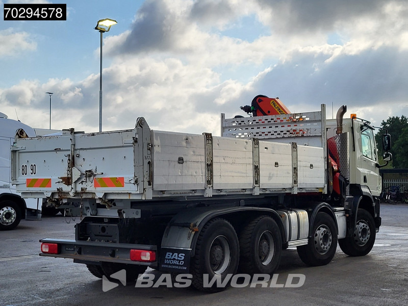Kipper, Autokran DAF CF 460 8X4 Palfinger PK18002 EH Crane tipper Retarder Big-Axle Steelsuspension Manual: das Bild 13