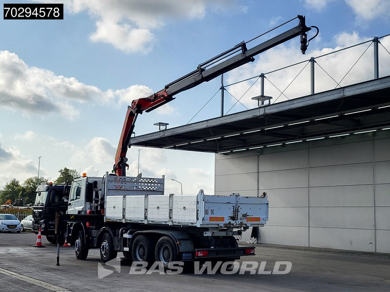Kipper, Autokran DAF CF 460 8X4 Palfinger PK18002 EH Crane tipper Retarder Big-Axle Steelsuspension Manual: das Bild 6
