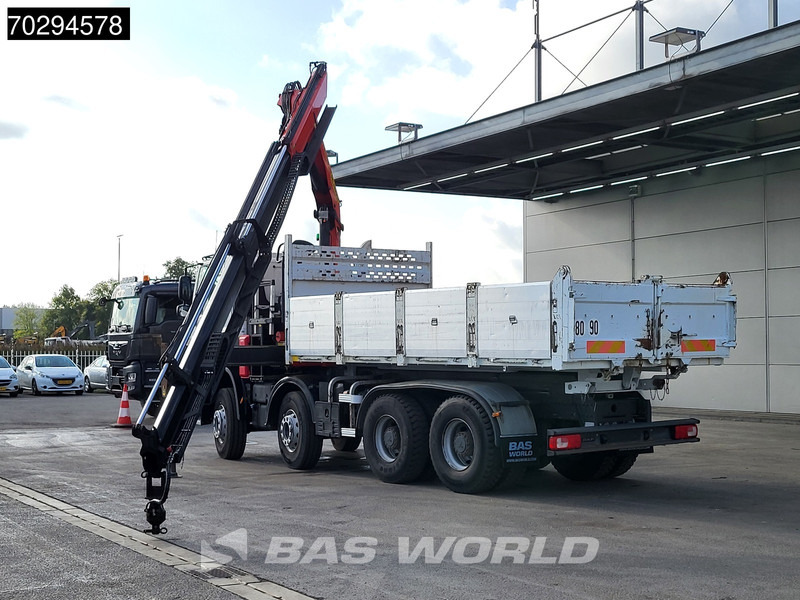 Kipper, Autokran DAF CF 460 8X4 Palfinger PK18002 EH Crane tipper Retarder Big-Axle Steelsuspension Manual: das Bild 8