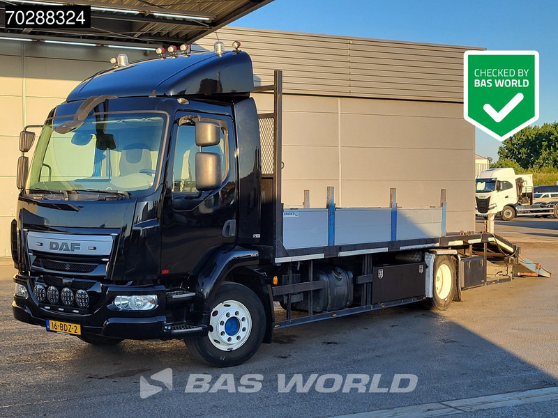 DAF LF 180 4X2 14t NL-Truck Machine transporter Oprijwagen Hydraulic ramps Euro 6 - Autotransporter LKW: das Bild 1 DAF LF 180 4X2 14t NL-Truck Machine transporter Oprijwagen Hydraulic ramps Euro 6 - Autotransporter LKW: das Bild 1