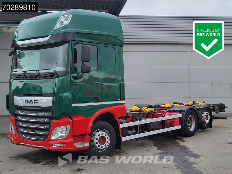 DAF XF 480 6X2 Retarder BDF Lift-Axle Automatic Navi ACC Euro 6 - Containerwagen/ Wechselfahrgestell LKW: das Bild 1 DAF XF 480 6X2 Retarder BDF Lift-Axle Automatic Navi ACC Euro 6 - Containerwagen/ Wechselfahrgestell LKW: das Bild 1