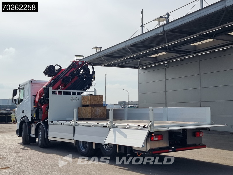 Pritsche LKW, Autokran, Zustand - NEU DAF XF 530 8X2 NEW Palfinger PK580 TEC Kran Crane Fly-Jib Winch Lift+Lenkasche Retarder: das Bild 12
