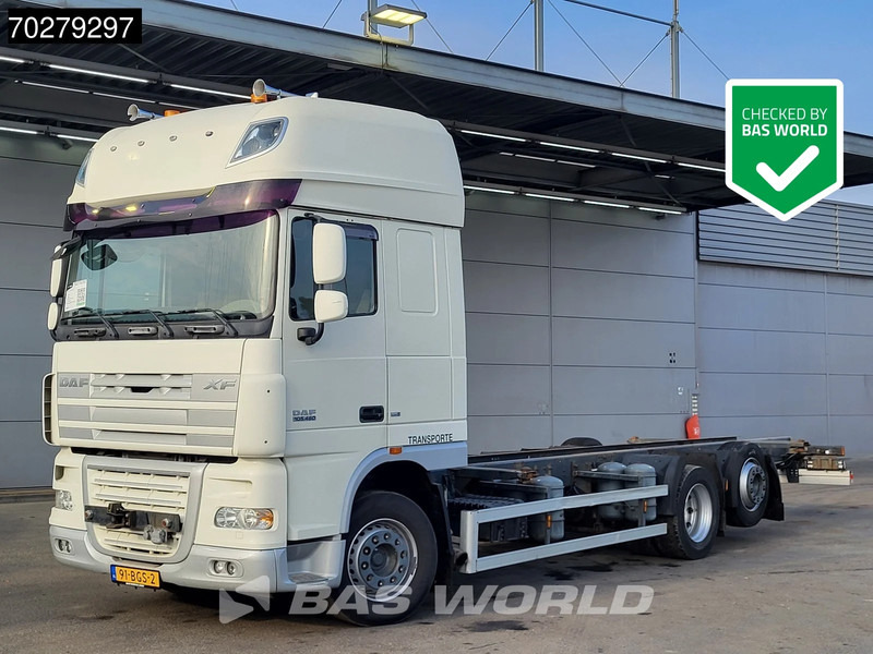 DAF XF105.460 XF 6X2 NL-Truck BDF Lift+steering axle Manual Euro 5 - Containerwagen/ Wechselfahrgestell LKW: das Bild 1 DAF XF105.460 XF 6X2 NL-Truck BDF Lift+steering axle Manual Euro 5 - Containerwagen/ Wechselfahrgestell LKW: das Bild 1