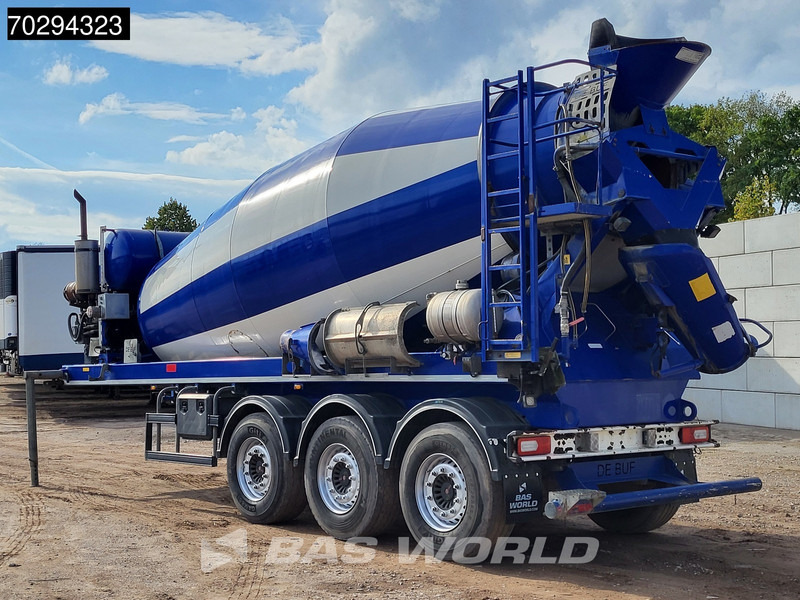 De Buf ST3 3 axles Concrete Engine 12m3 Beton - Betonmischer Auflieger: das Bild 2 De Buf ST3 3 axles Concrete Engine 12m3 Beton - Betonmischer Auflieger: das Bild 2
