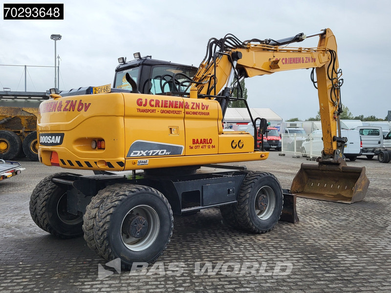 Doosan DX170 W - Mobilbagger: das Bild 5 Doosan DX170 W - Mobilbagger: das Bild 5
